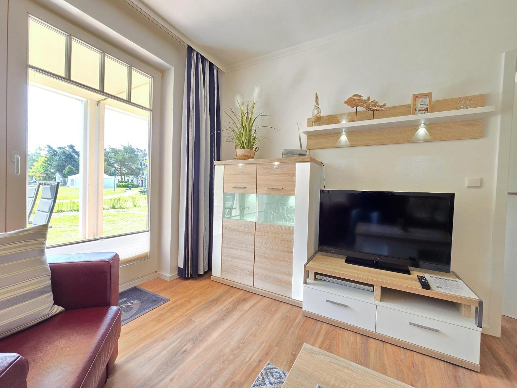 Komfortplus Mit 1 Schlafzimmer Und Terrasse Im Erdgeschoss 212 * Binz